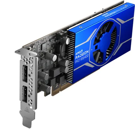 AMD Radeon Pro W 6400 / ---MHz / 4GB G6 / 256-bit / 2x DP / 50W