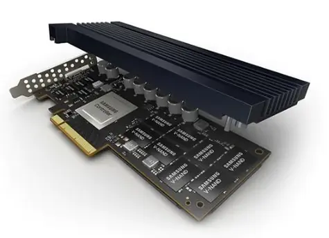 SAMSUNG PM1735 1.6 TB / PCIe 4.0 x4 NVMe / R: 7000MBs / W: 2400MBs / IOPS: 1000K 2000K 