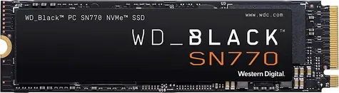WD Black SN770 2TB / M.2 SSD 2280 / PCIe Gen4 x4 / TLC / R: 5150MBps / W: 4850 MBps / 5y
