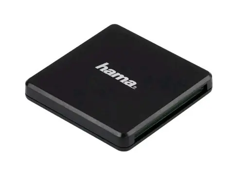 Hama 124022 USB 3.0 multi čtečka karet černá / SD / microSD / CF