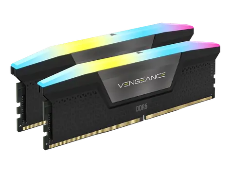 Corsair Vengeance RGB 64GB (2x32GB) 5600MHz / DIMM / DDR5 / CL40 / 1.25V / RGB / AMD EXPO