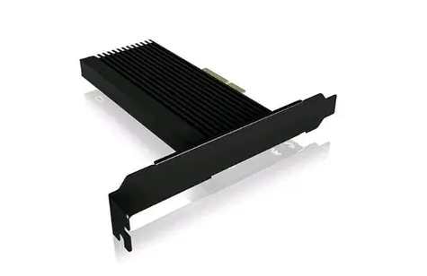 Icy Box IB-PCI208-HS černá / přídavná PCIe 4.0 x4 karta / M.2 PCIe NVMe