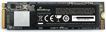 MediaRange MR1032 512GB / M.2 2280 / PCIe 3.1 x4 NVMe  / TLC / R: 2080MBs / W: 1700MBs / MTBF: 1.5mil