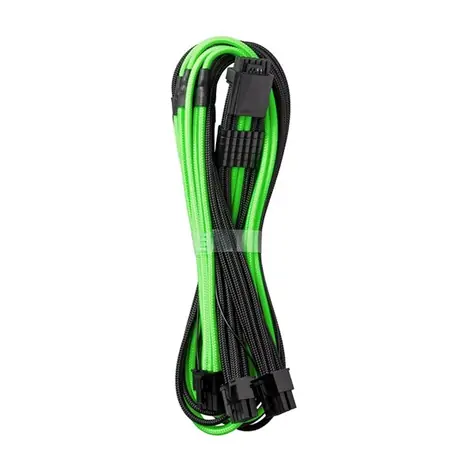 CableMod PRO ModMesh 8-Pin PCIe Trojtý prodlužovací kabel 60 cm - černo-zelená
