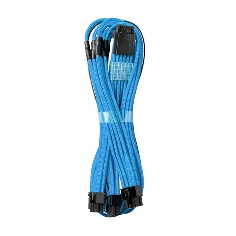 CableMod PRO ModMesh 8-Pin PCIe Trojtý prodlužovací kabel 60 cm - modrá