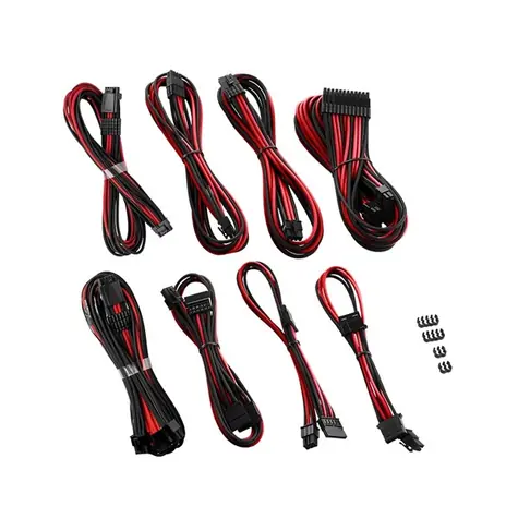 CableMod PRO ModMesh RT-Series Cable set pro ASUS and Seasonic černo-červená