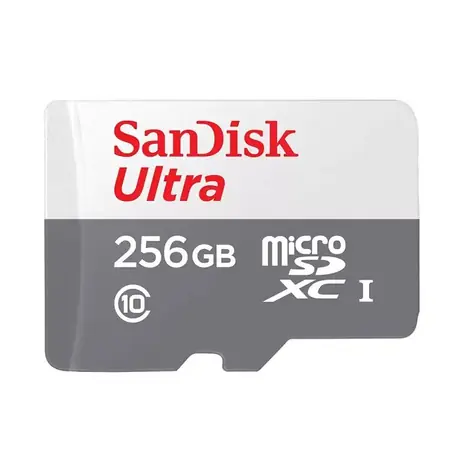 SanDisk Ultra microSDXC 256GB / Class 10 / UHS-I / čtení: až 100MBs