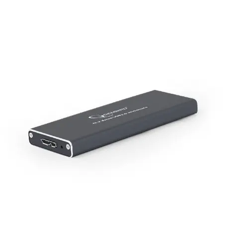 Gembird EE2280-U3C-03 stříbrná / externí box / 22mm / hliníkový / USB 3.1