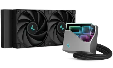 DEEPCOOL LT520 / komplet vodního chlazení / 2x 120mm /  ARGB / TDP 280W