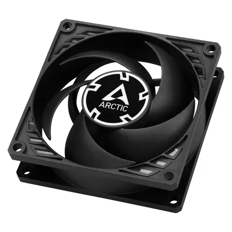 ARCTIC ventilátor P8 PWM PST 80 x 80 x 25mm černý / 80mm / 0.3 Sone @200-3000 RPM / 4-pin