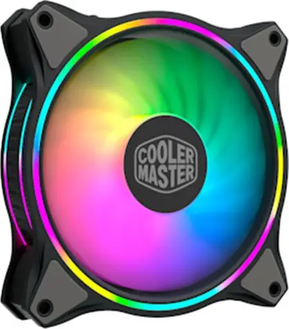Cooler Master Masterfan MF120 Halo černá / 120 mm / Rifle Bearing / 30 dB @ 1800 RPM / ARGB / 4-pin