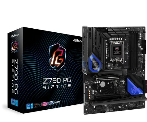 ASRock Z790 PG Riptide / Z790 / LGA 1700 / 4x DDR5 / PCIEx16 / 1x 2.5GLAN / ATX