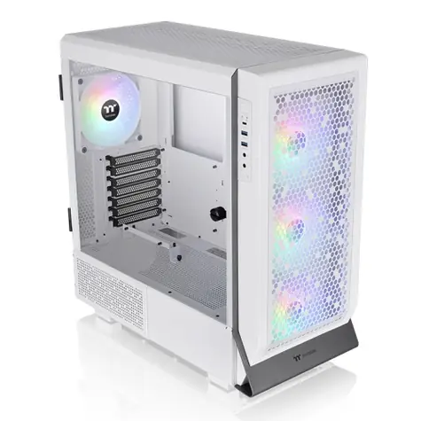 Thermaltake Ceres 500 TG ARGB Snow White / ATX / 1x USB C 3.2 / 2x USB 3.0 / Bez zdroje / průhledná bočnice