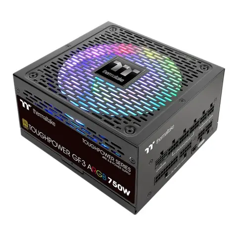 Thermaltake Toughpower GF3 Gold ARGB Gen5 / ATX / 750W / aktivní PFC / 80 PLUS Gold / ARGB