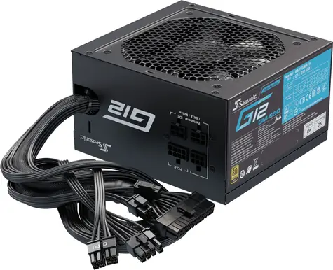 Seasonic G12-GM-650 / zdroj 650 W / ATX / Aktivní PFC / 120mm ventilátor / 80PLUS Gold