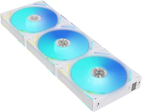 Lian Li UNI FAN AL120 V2 ARGB PWM 3 ks bílá / 120 mm / 28.3 dB @ 2000 RPM / 64.5 CFM