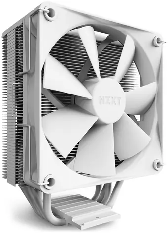 NZXT T120 bílá / Chladič CPU / 120 mm / 17.9-30.6dB @ 500 - 1800 RPM / 4 heatpipes / PWM / pro Intel & AMD