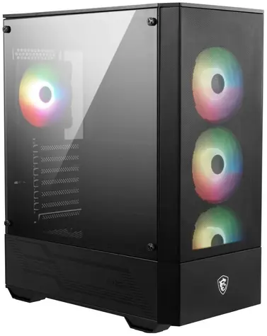 MSI MAG FORGE 112R černá / ATX / 2x USB 3.0 / 4x120mm ARGB / bez zdroje / průhledná bočnice