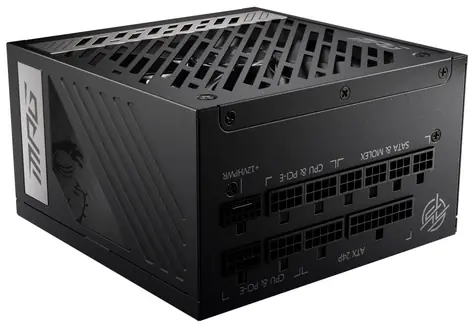 MSI MPG A850G PCIE5 / 850W / 135mm ventilátor / PFC / modulární / 80PLUS Gold