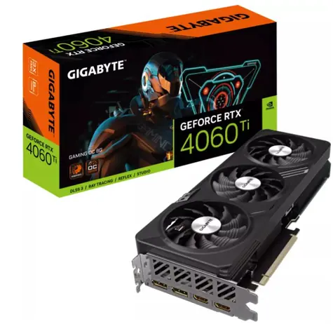 GIGABYTE GeForce RTX 4060 Ti GAMING OC 8G / 2310 - 2580 MHz / 8GB GDDR6 / 128bit / 2x HDMI+2x DP / 160W (8)