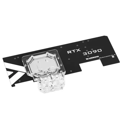 Barrow Aktive Backplate pro Gigabyte Aorus RTX 3080/3090 RGB černá