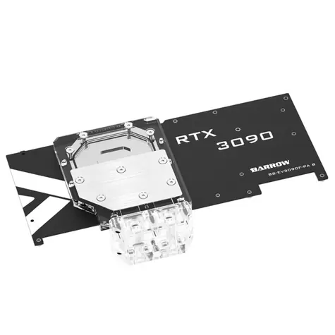 Barrow Aktive Backplate pro EVGA FTW3 RTX 3080/3090 RGB černá