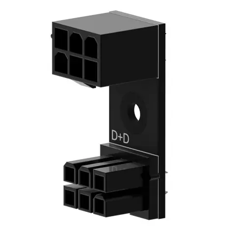 Singularity Computers Shift 6-Pin PCIE 180° adaptér D+D černá