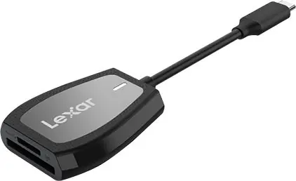 Lexar LRW470U-RNHNG Professional USB-C Dual-Slot / čtečka karet / podpora SD a microSD UHS-II karet