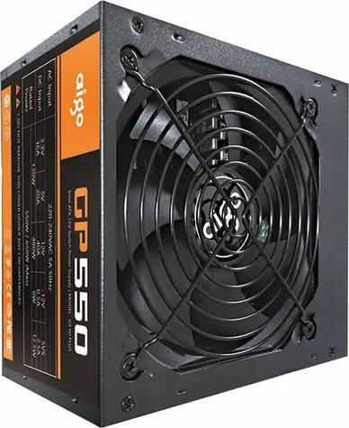 Aigo GP550 černá / ATX / 650W /  80+ Bronze / aktivní PFC / 120 mm 