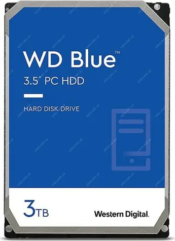 WD Blue 3TB / HDD / 3.5
