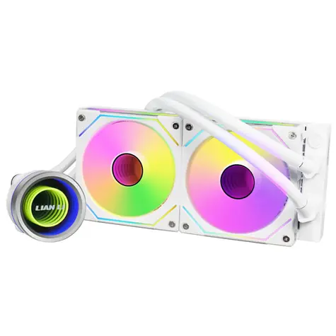 Lian Li GALAHAD II 240 Trinity SL-INF bílá  / 2x 120 mm / ARGB podsvícení / 200 - 2100 RPM / 29 dB / Intel + AMD