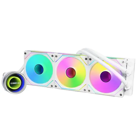 Lian Li GALAHAD II 360 Trinity SL-INF bílá / 3x 120 mm / ARGB podsvícení / 200 - 2100 RPM / 29 dB / Intel + AMD