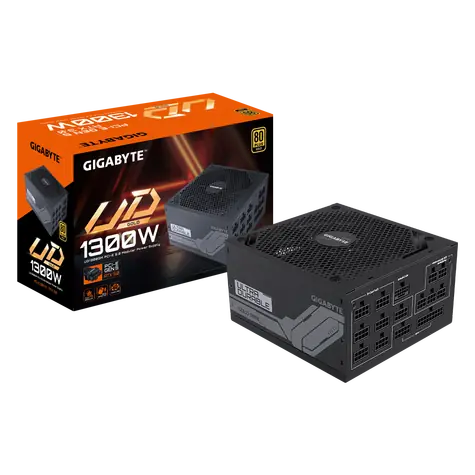 GIGABYTE UD1300GM / 1300W / 120mm ventilátor / PFC / modular / 80PLUS Gold
