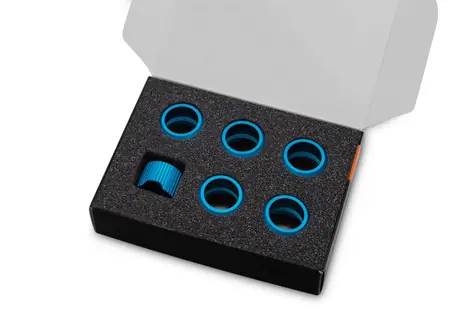 EKWB EK-Quantum Torque Compression Ring 6-Pack STC 16 - Blue