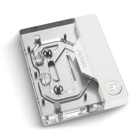 EKWB EK-Quantum Velocity2 D-RGB - AM5 White Edition / CPU vodní blok pro AM5