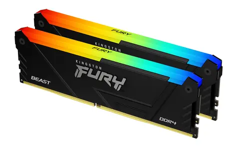 Kingston FURY Beast RGB 32GB (2x16GB) DDR4 3200MHz 1Gx8 / CL16 / DIMM / XMP