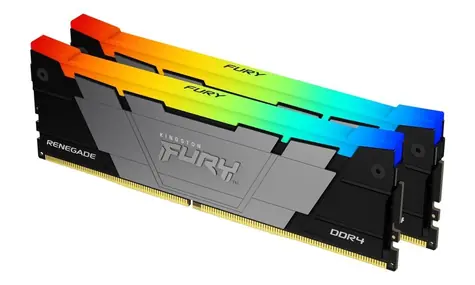 Kingston FURY Renegade RGB 64GB (2x 32GB) DDR4 3600MHz / CL18 / DIMM / 1.35V / Non-ECC / Un-Registered