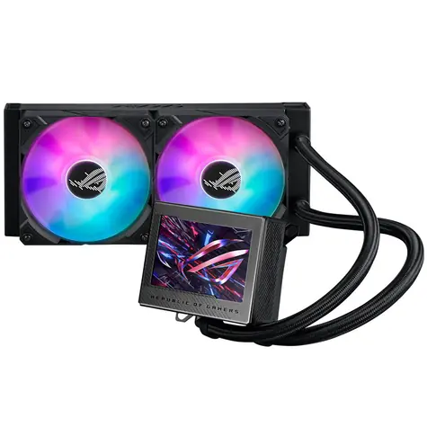 ASUS ROG RYUJIN III 240 ARGB černá / komplet vodního chlazení CPU / 240mm / 29.7 dB / 71.6 CFM / max 2000 RPM / ARGB