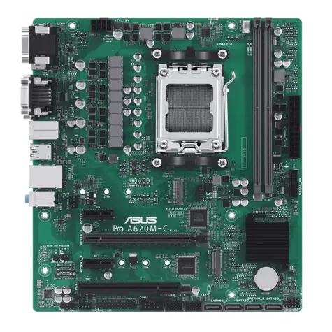 ASUS Pro A620-C-CSM / AMD A620 / sc.AM5 / DDR5 / mATX / 2x sloty RAM / USB-C / HDMI