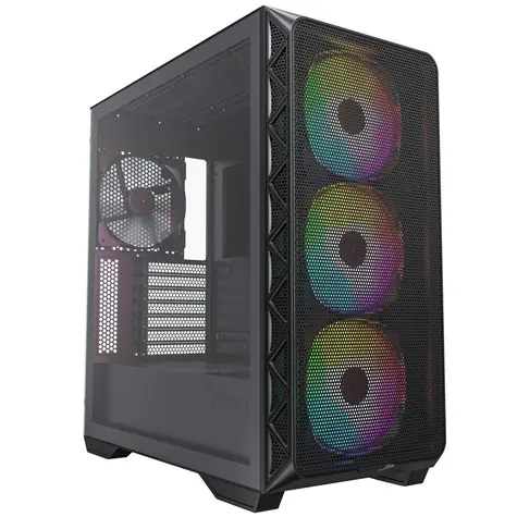 Montech Air 903 Max černá / E-ATX / 2x USBA + 1x USBC / 4x 140mm / bez zdroje / průhledná bočnice
