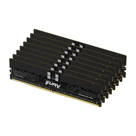 Kingston FURY Renegade Pro XMP 128GB (8x16GB) DDR5 6400MHz / CL32 / DIMM / ECC / XMP / 1.4V