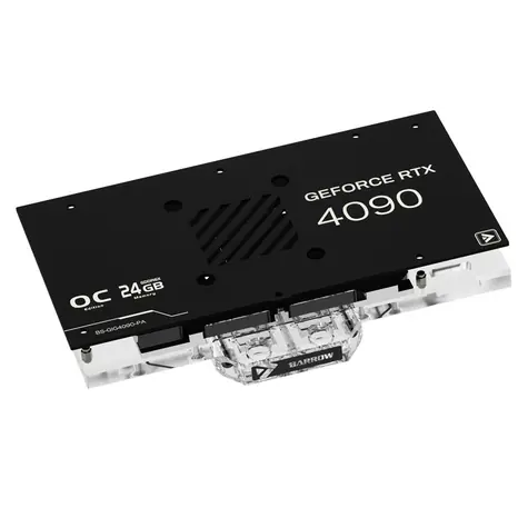 Barrow LRC 2.0 Gigabyte RTX 4090 Aorus Aurora černá / vodní chladič vga / RGB / akryl