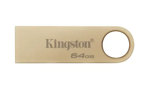 Kingston DataTraveler SE9 G3 64GB zlatá / Flash Disk / USB 3.2 Gen 1 - (USB-A 3.0) 