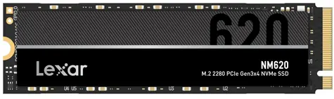 Lexar NM620 1TB / M.2 2280 / PCle Gen3 / čtení: 3500MBps / zápis: 3000MBps