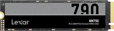 Lexar NM790 4TB / M.2 2280 / PCle Gen4 / čtení: 7400MBps / zápis: 6500MBps