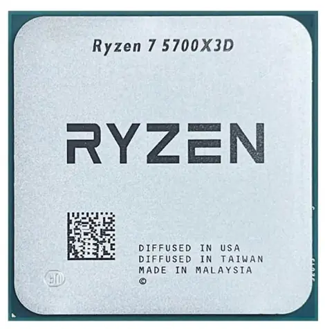AMD RYZEN 7 5700X3D @ 3.0GHz - TRAY / Turbo 4.1GHz / 8C16T / L2 4MB L3 96MB / AM4 / Zen 3 / 105W
