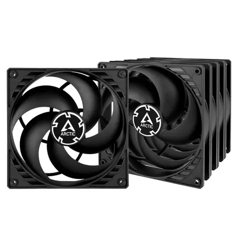 ARCTIC P14 PWM PST černá 5ks / 140 mm / Fluid Dynamic Bearing / 200-1700 RPM / 72.8 CFM / 4-pin