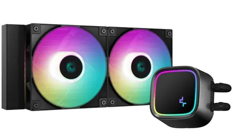 DEEPCOOL LE520 černá / 2x 120mm / 500-2250 RPM / Intel + AMD