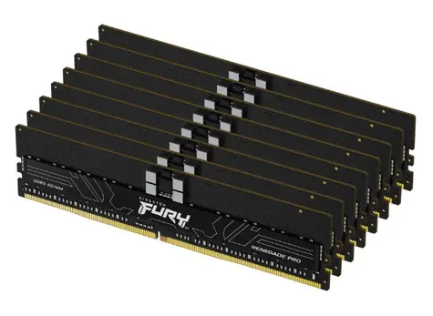 Kingston FURY Renegade 256GB (8x32GB) 6400MHz / DDR5 / DIMM / CL32 / ECC / EXPO