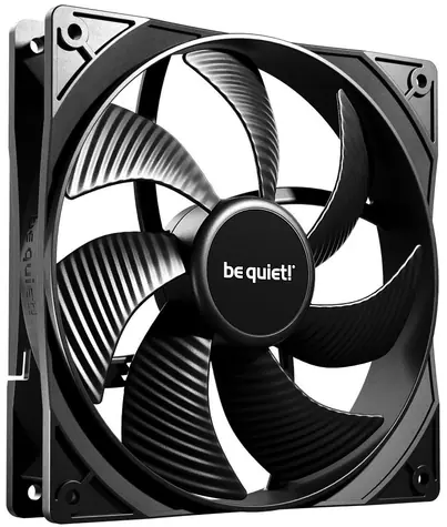 be quiet! Pure Wings 3 140mm černá / 140mm / Rifle Bearing / 21.9dB @ 1200RPM / 57.4CFM / 3-pin